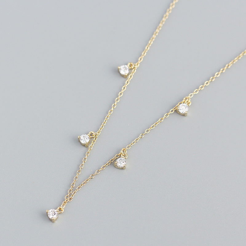 Collier pendants éblouissants