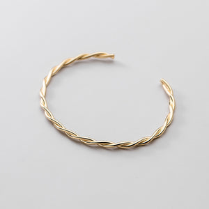 Bracelet torsadé brillant