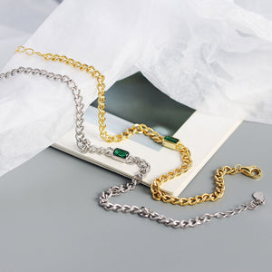 Bracelet Élégance Émeraude