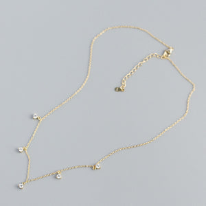 Collier pendants éblouissants