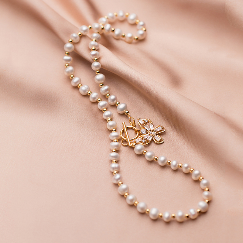 Pearl Butterfly Necklace