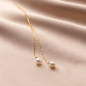 Korean Natural Pearl Earrings