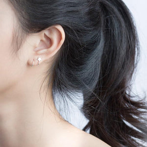 Rotating Star Earrings