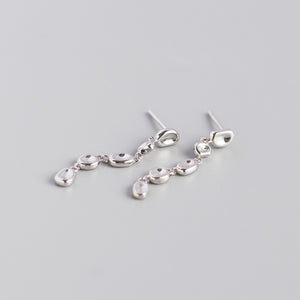Tassel Bean Beads Drop Earrings