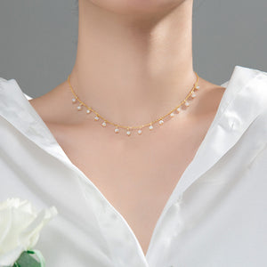 Baroque Pearl Choker Necklace