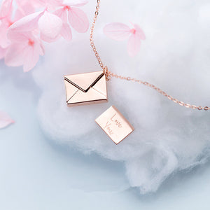 Confession Love Letter Necklace