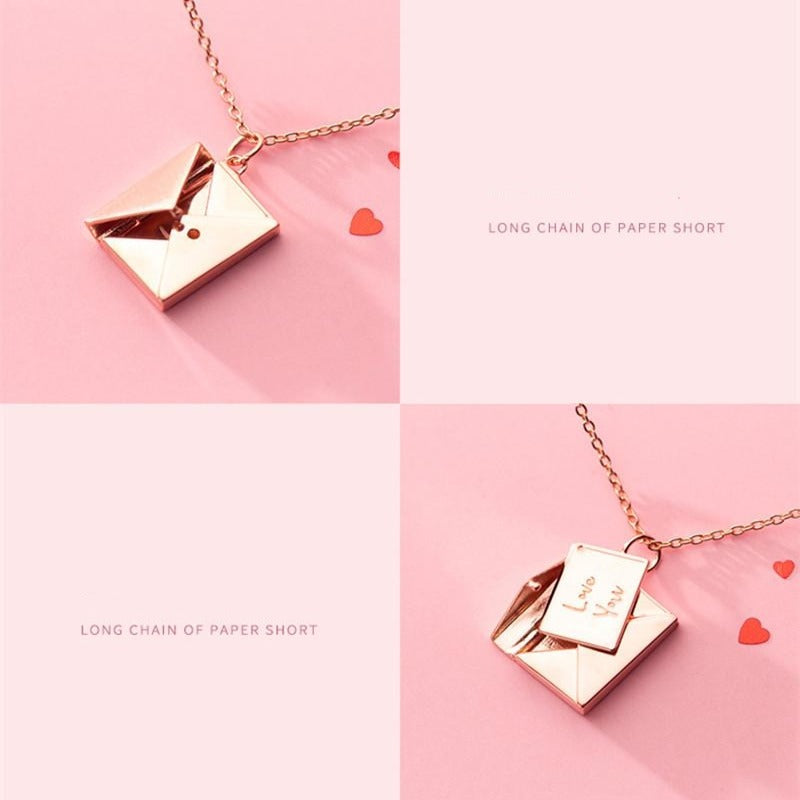 Confession Love Letter Necklace
