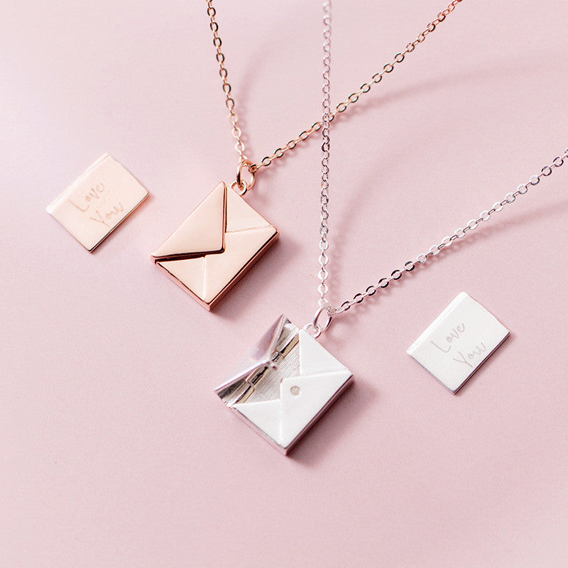 Confession Love Letter Necklace