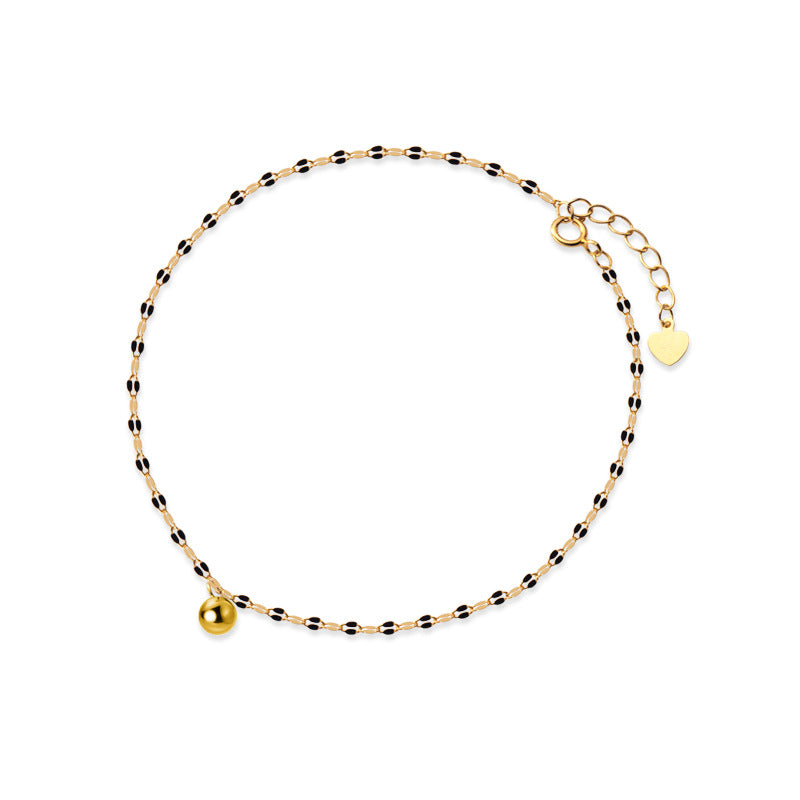 Golden Bead Anklet