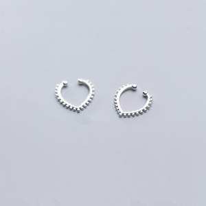 Sweet Heart Ear Clips