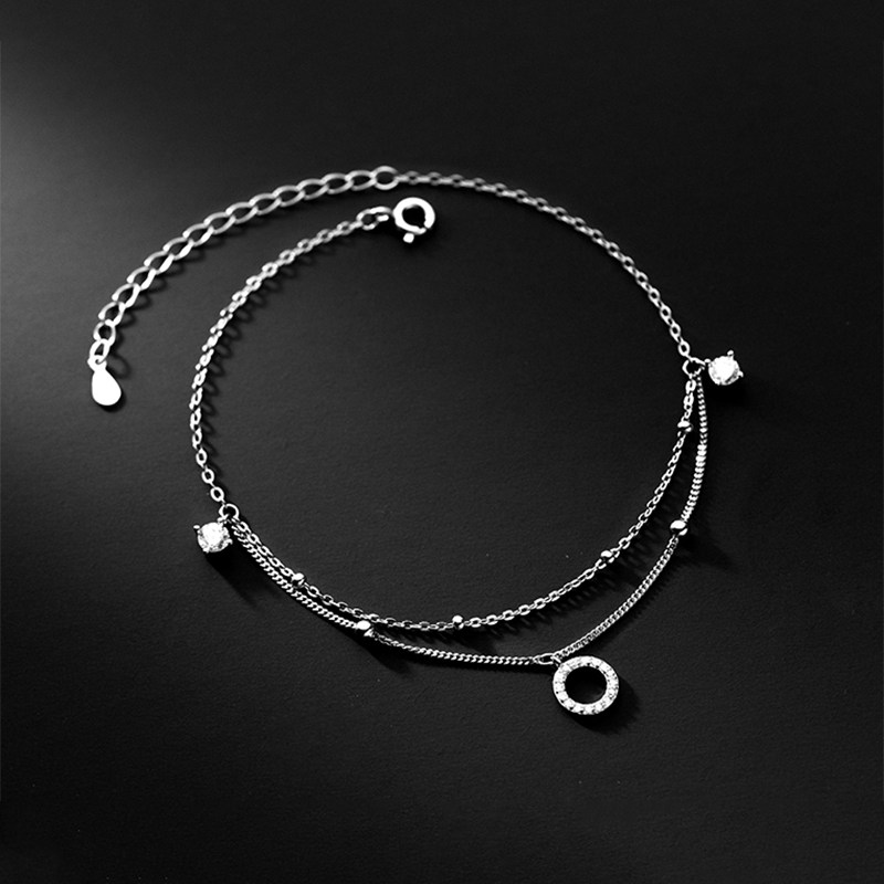 Chic Circle Chain Anklet