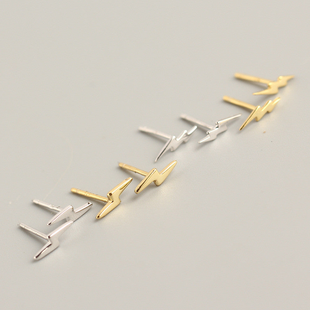 Lightning Stud Earrings