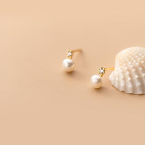 Cute Pearl Earrings