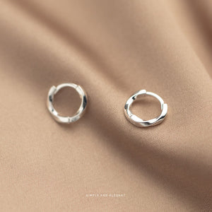 Twist Hoop Earrings