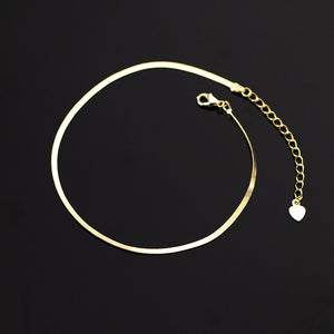Simple Snake Bone Anklet